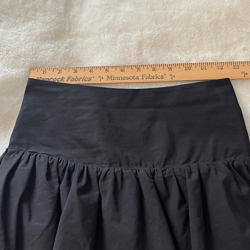 Free People Bubble Mini Skirt Black - Picture 6 of 9
